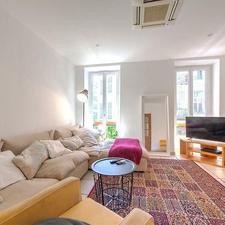 Lovely Large Familial Apartment In Central Nice, Ten Minutes Walk To The Beach! エクステリア 写真