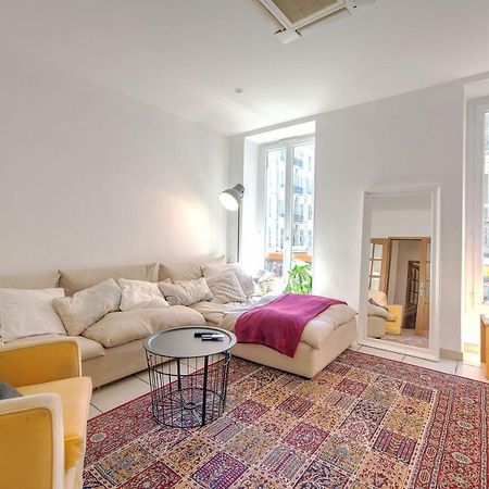 Lovely Large Familial Apartment In Central Nice, Ten Minutes Walk To The Beach! エクステリア 写真