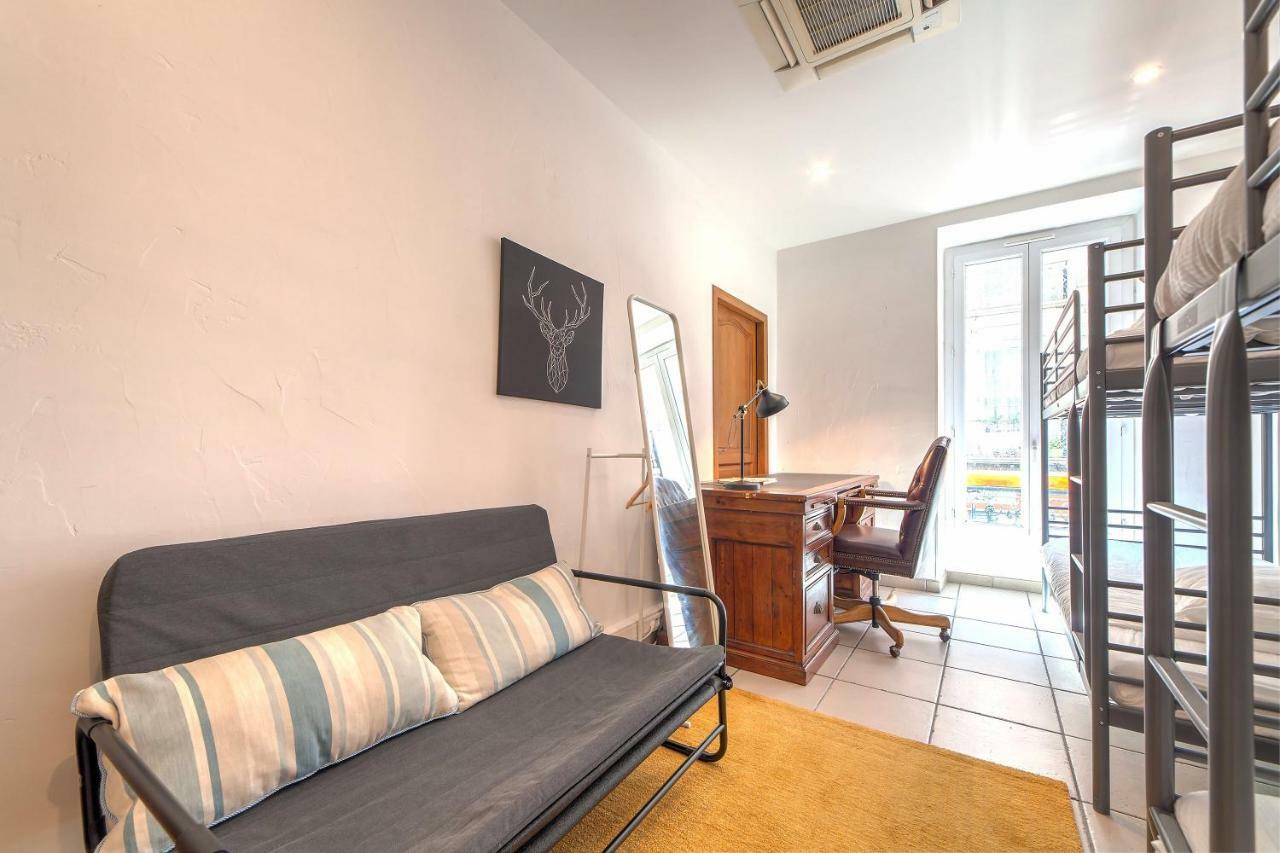 Lovely Large Familial Apartment In Central Nice, Ten Minutes Walk To The Beach! エクステリア 写真