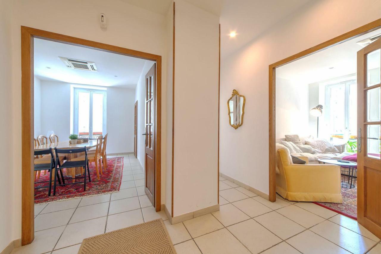 Lovely Large Familial Apartment In Central Nice, Ten Minutes Walk To The Beach! エクステリア 写真